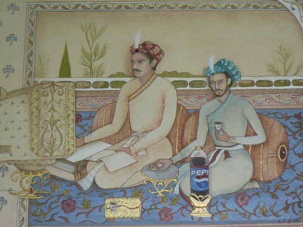 detail of painting 