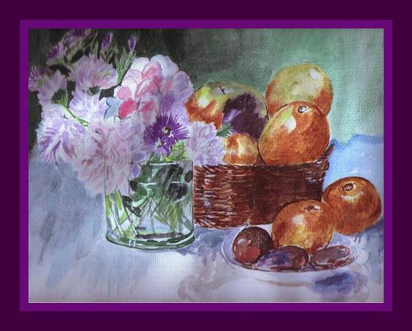 russets with flowers
