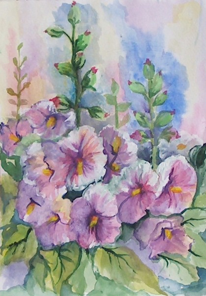 HOLLYHOCKS