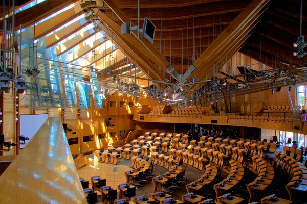 Scottish Parliament Debating Chamber