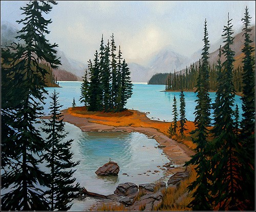 Spirit Island, Maligne Lake
