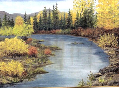 Moyie River in Fall
