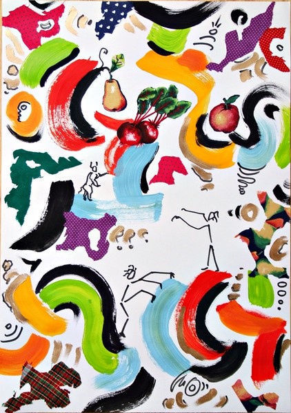 Composition XVIII - Fight for Food