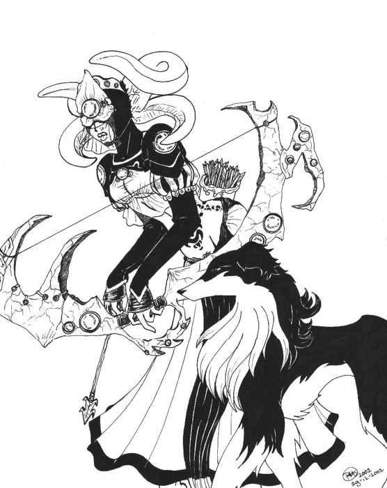The blind Archer