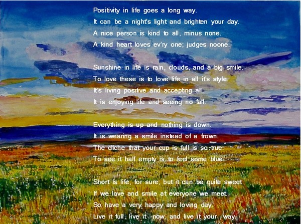 Positive Poem/Sigga's Iceland by Sharon De Vore | ArtWanted.com