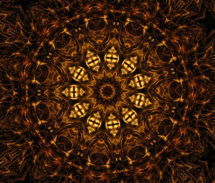Golden Mandala 5
