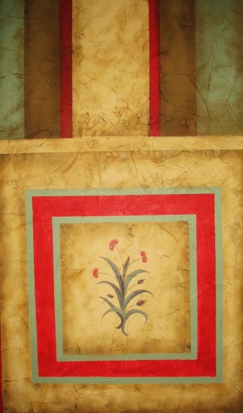 Decorative Base on Plaster