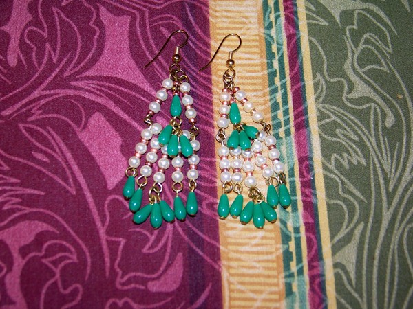 Jade Chandelier Earrings