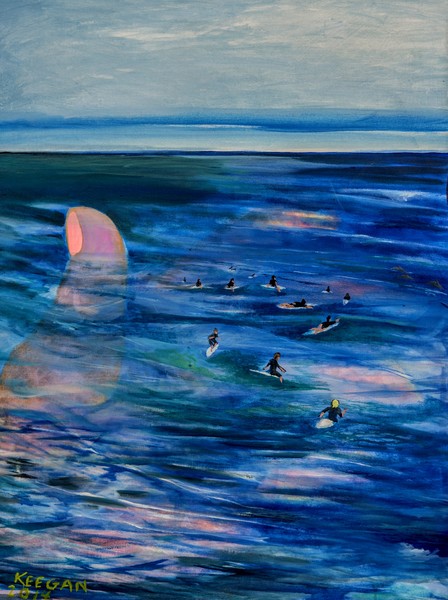 Surfer Sunrise Sonata