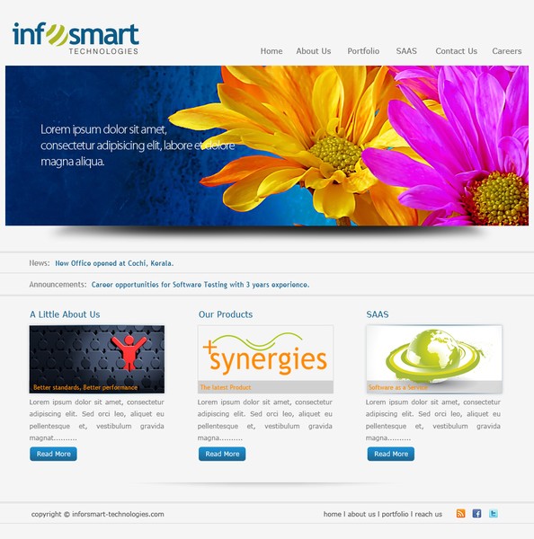 infosmart technologies website