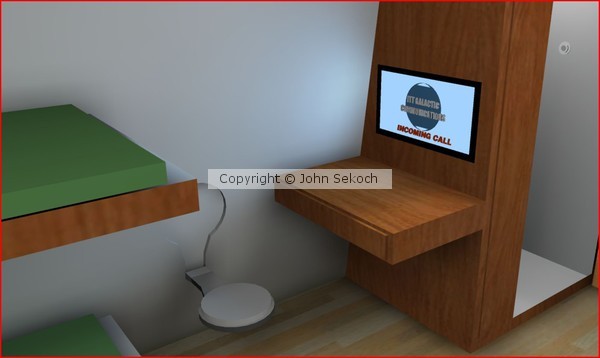 Communications desk
