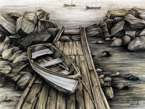 Boat on Dock