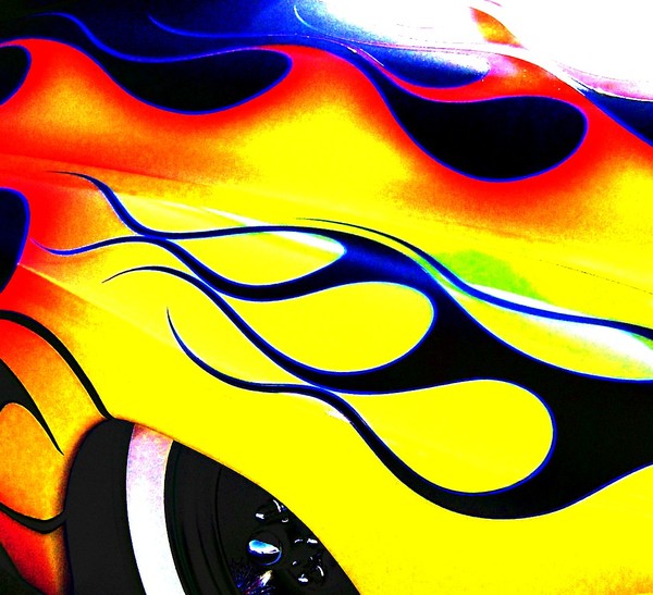 Flamed Merc