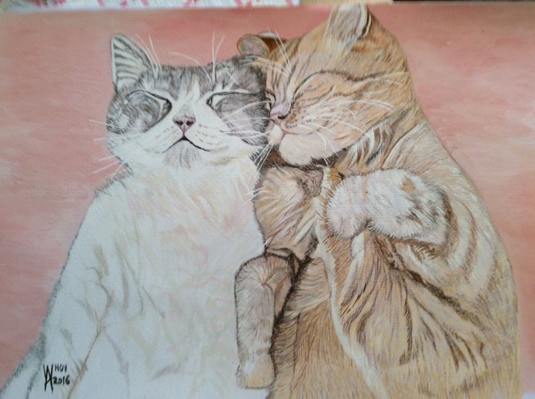 Sleeping Kitties