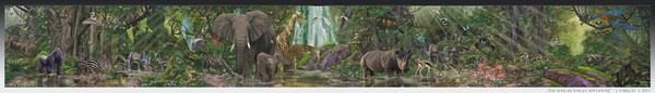 Panoramic African Jungle Adventure 2