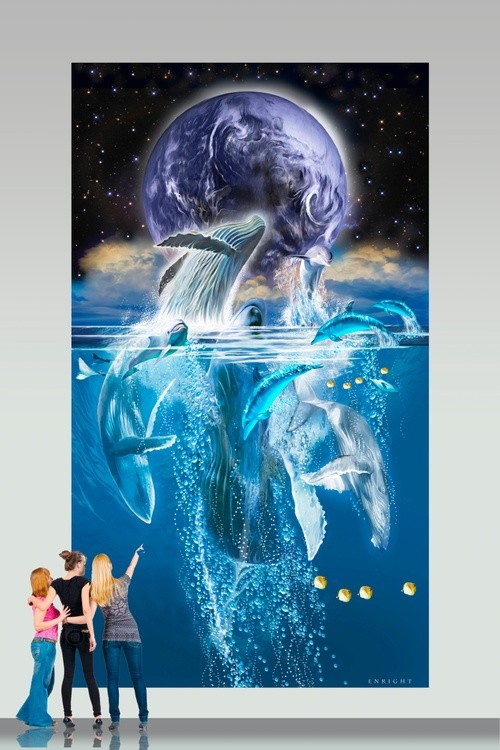 EARTH GENESIS MURAL 