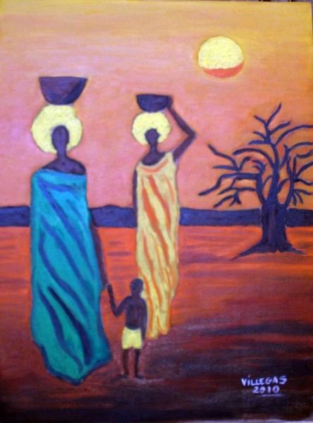 African desert.