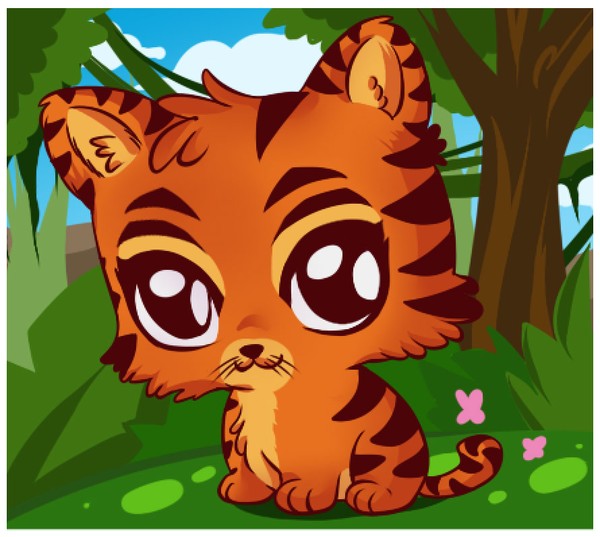Cute Tiger