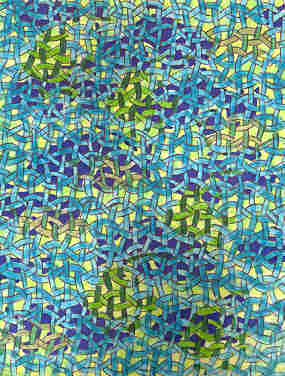 Woven Fish School