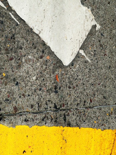 White stripe with hot yellow