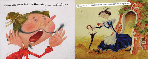 Grandie calls Grannie