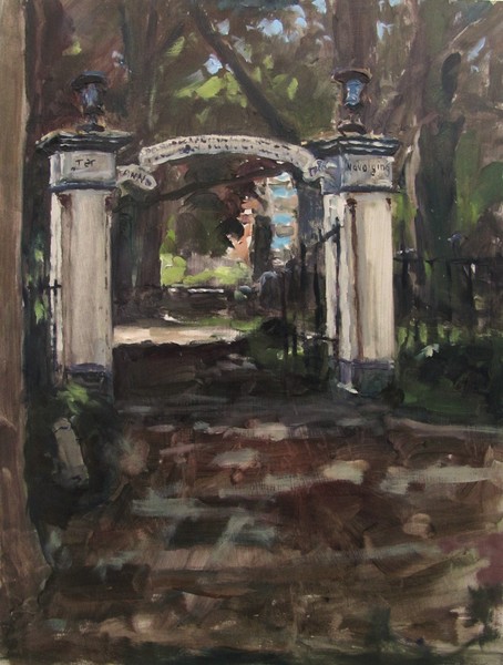 cementrie entrance
