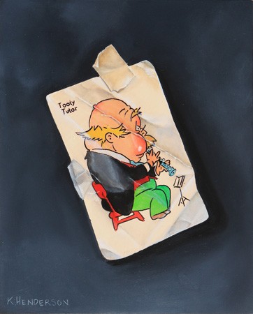 Tutor Vintage Card by K Henderson