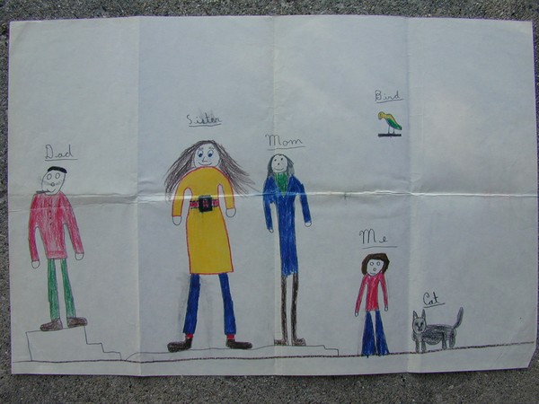 Childhood Family Portrait