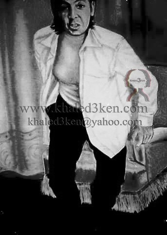DRAWING PORTRAIT JOHN LENNON AND BEATLES LIFE STORY AND MARK DAVID CHAPMAN KHALED3KEN (38)