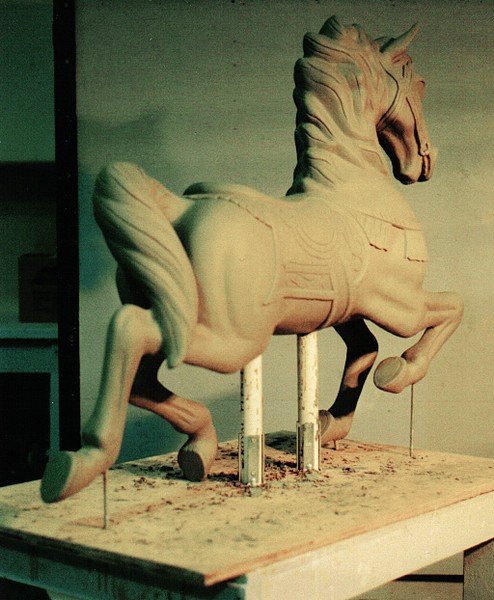 CarouselHorseIsoRear