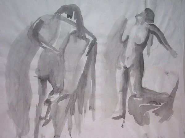 2 nude female
