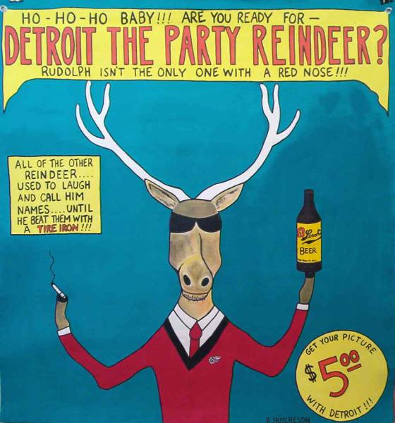 Detroit The Party Reindeer
