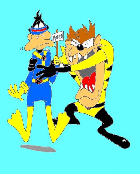 Taz and Daffy