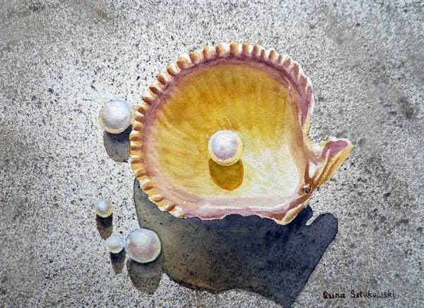 Sea Shell & Pearls