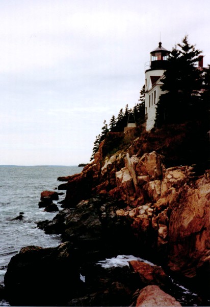 Lighthouse amid the Cliffs