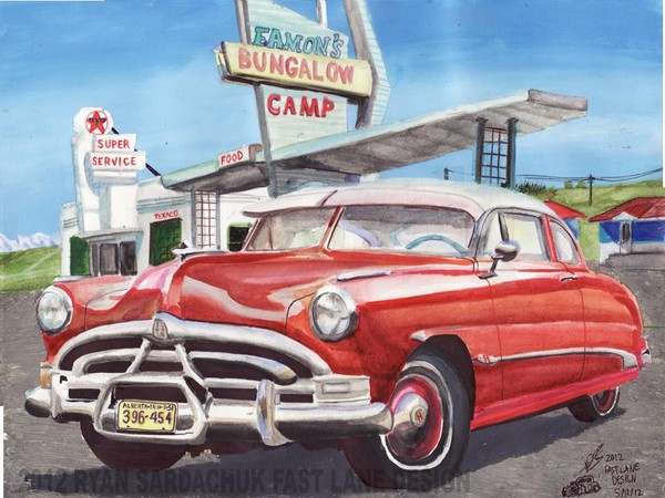 1951 Hudson Hornet At Eamon's Camp