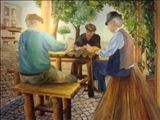 jogando às cartas