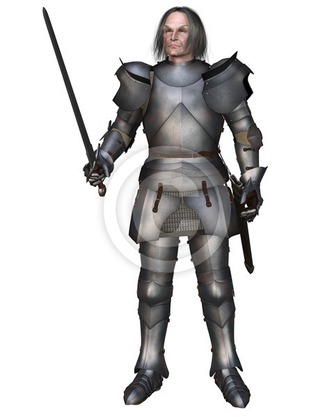 Elderly Mediaeval Knight