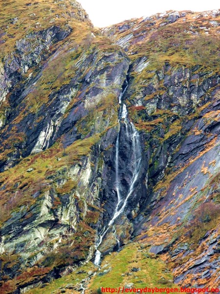 A small waterfall
