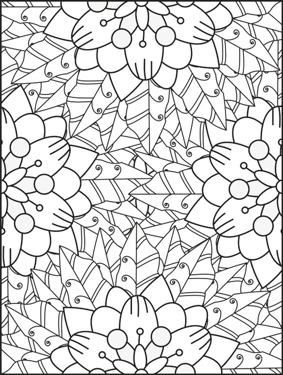 Abstract Coloring Pages 516