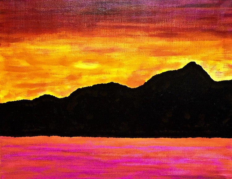 Fiery night