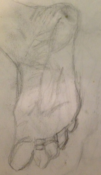 Foot Sketches - #5