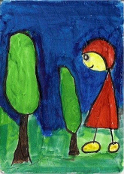 ACEO Print -On My Way Home