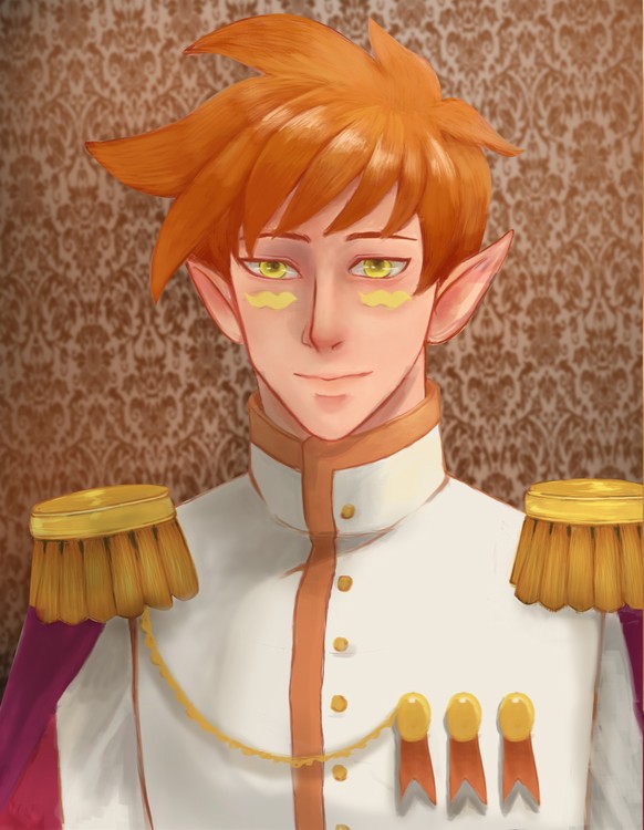 portrait of king sol