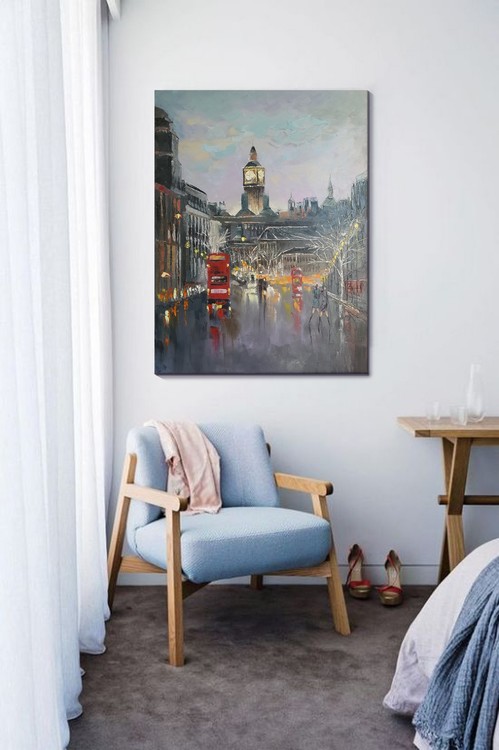 painting *London*