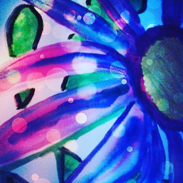Purple Flower Power Enjoy