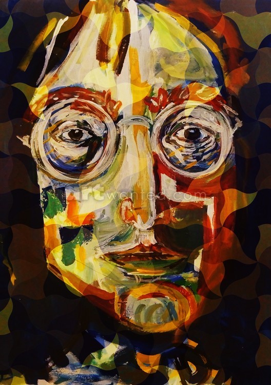 John Lennon Pop Portrait