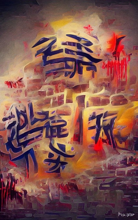 Chinese Writing on the Wall