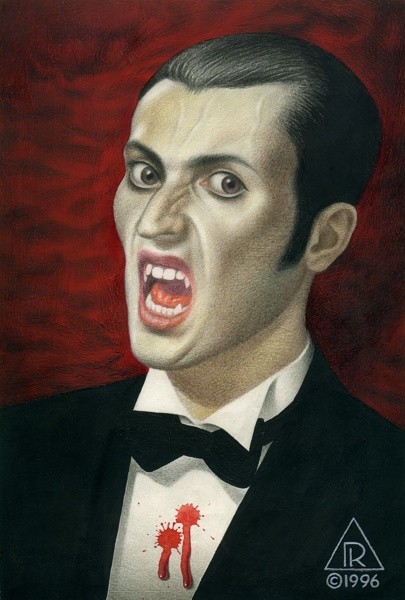 Vampiric Self-Portrait © 1996