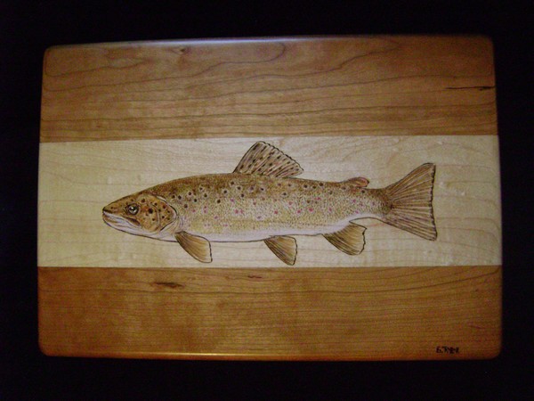 Brown Trout - Fly Tie Box